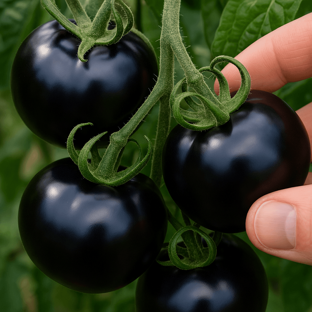 Highly nutritious black tomatoes can be planted in June