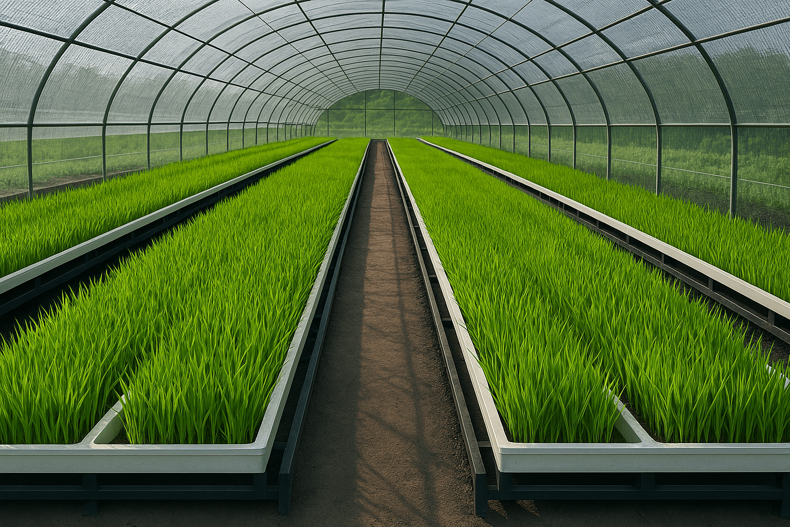 Hydroponics Paddy Nursery: A Modern Technique